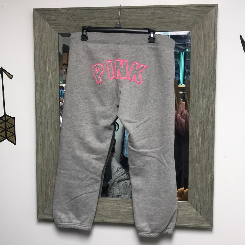Pink VS sweat pants